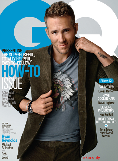 Ryan Reynolds GQ Magazine